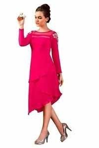 Any Pink Color Latest Design Ladies Designer Kurti