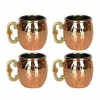Solid Copper Mule Mugs