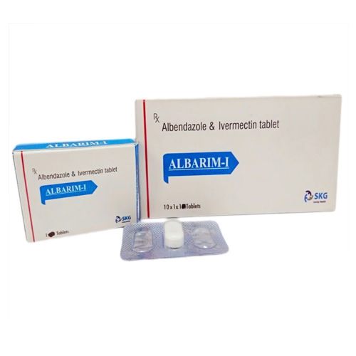 Albendazole 400 Mg + Ivermentin 6 Mg Tablet (Albarim-I) General Medicines