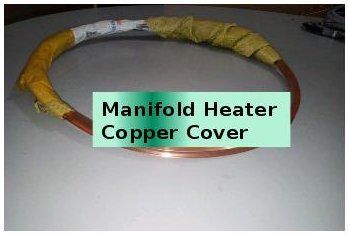 Manifold Copper Heater Cover