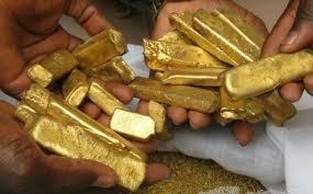 Yellow Gold Finest Bars and Dust
