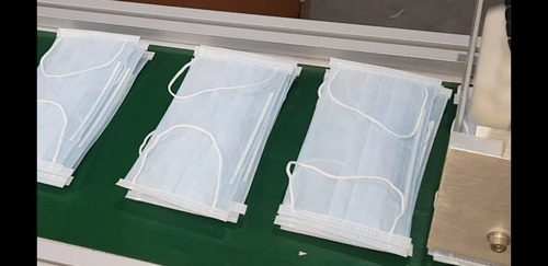 Disposable Non Woven Face Mask - High-Quality Material , Inner Ear Loop Design , Available in Blue, White, and Green Colors