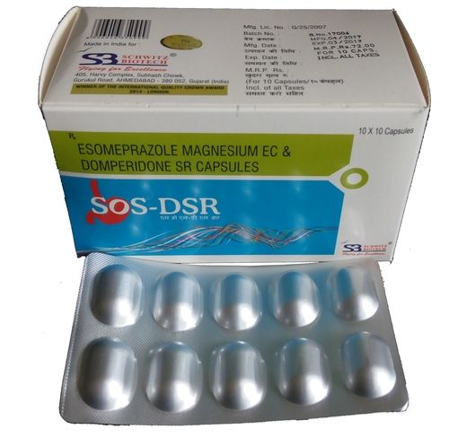 Esomeprazole Magnesium And Domperidone SR Capsules