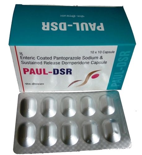 Pantoprazole And Domperidone SR Capsules - Advanced Gastrointestinal Relief , Alleviates Excess Acid Secretion, Reduces Nausea and Vomiting, Improves Digestion