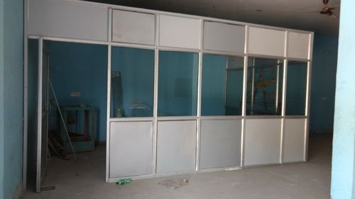 Mild Steel Reliable Aluminium Partition Work Service