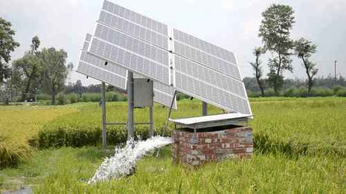 Solar Water Pump for Agriculture Fields