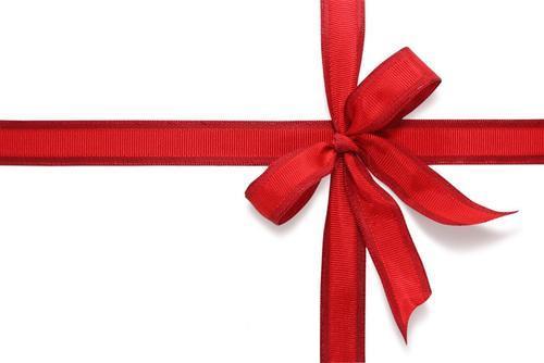 Red Gift Packing Ribbon