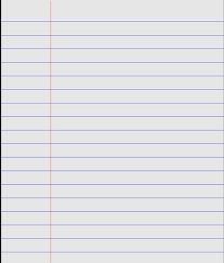 Ruled Paper For Notebooks