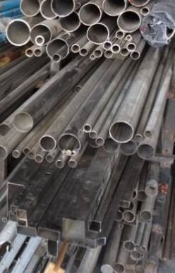 Silver High Quality Iron Pipes