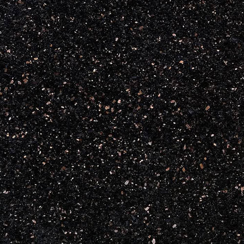 Shiny Black Galaxy Granite Tile