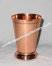 Solid Copper Mint Julep Cup 350 Ml