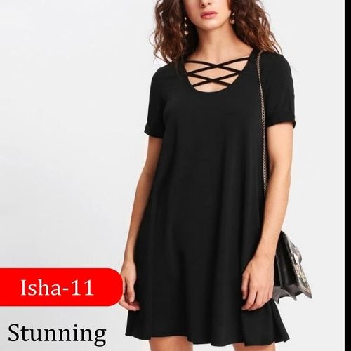 Isha Western Ladies One Piece Dress