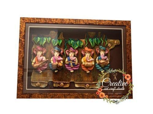 Panchmukhi Ganesha Wall Piece