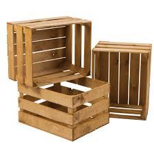 High Capacity Wooden Crates