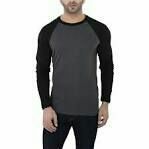 Mens Full Sleeve T-Shirts Size: Medium