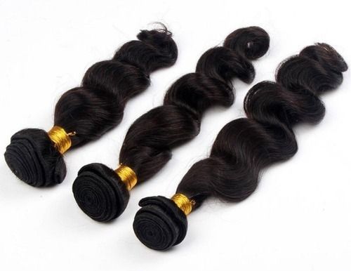 Wavy Wefted Hair Extensions