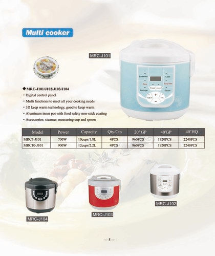 Non-stick Coating Multi Cooker