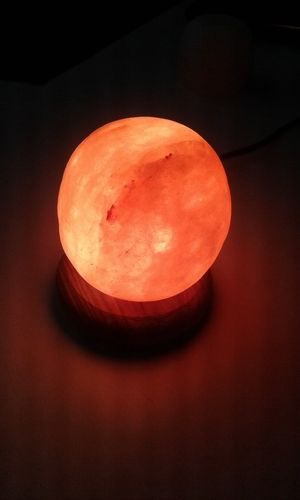 Globe Shape Rock Salt Lamp