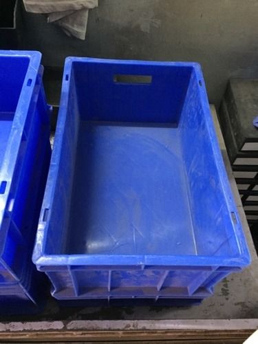 Blue Hi Quality Plastic Milk Crates