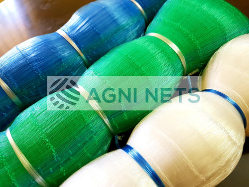 golden yellow 0.23 mm Nylon Monofilament Fishing Net, Size: Customizable at  Rs 500/kg in Nagercoil