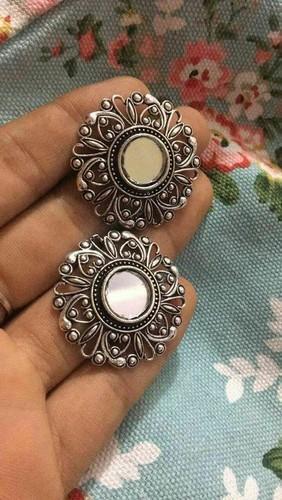 Elegant Design Mirror Earrings