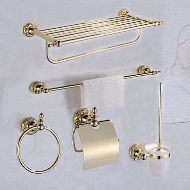 Antique Brass Wall Mounted Towel Ring