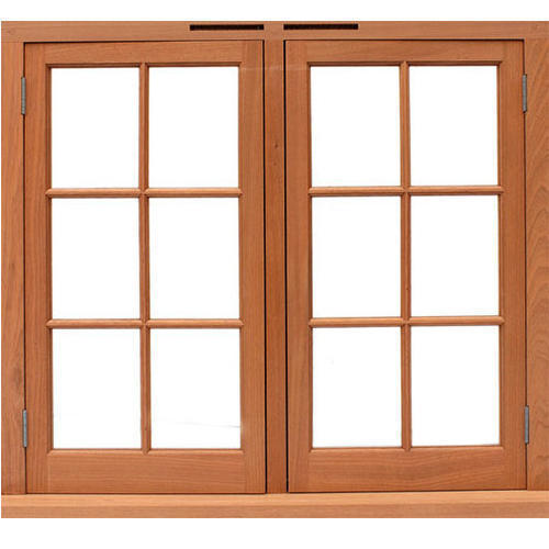 Polished Wooden Window Frames