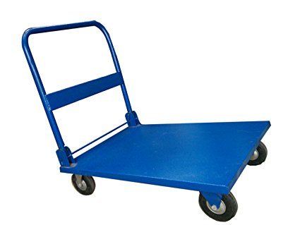 Easy To Operate Heavy Duty Industrial Platform Trolley