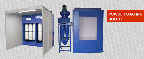 Powder Coating Booth - Sturdy Metal Design, Advanced Technology, Efficient Performance, Easy Installation, Long Functional Life