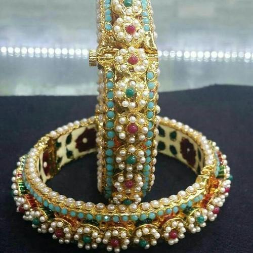 Attractive Look Jadau Bangles