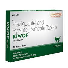 Kiwof Easy Chew Praziquintal Tablet