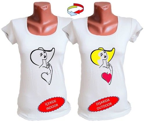 New Generation Invisible Patterned Fashion T-Shirt Age Group: Standart