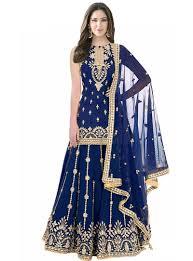 Blue Ladies Salwar Kameez