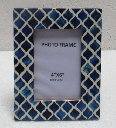 4x6" Bone Inlay Photo Frame
