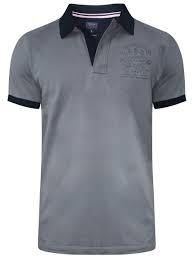 Grey Color Mens Polo T Shirts Gender: Male