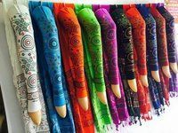 Multicolor Ladies Leggings With Dupatta