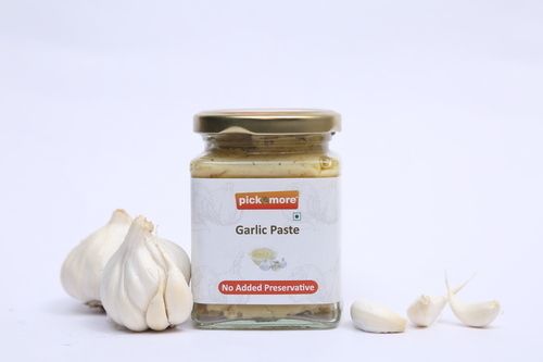 Pickamore Garlic Paste in Glass Jar