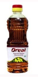 1 Litre Oreal Organic Kachi Ghani Mustard Oil