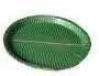Green Colors Round Shape Disposable Paper Plates