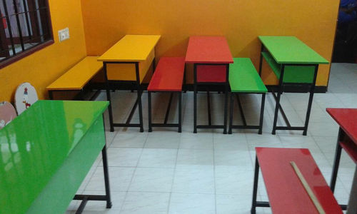 Durable School Writing Bench