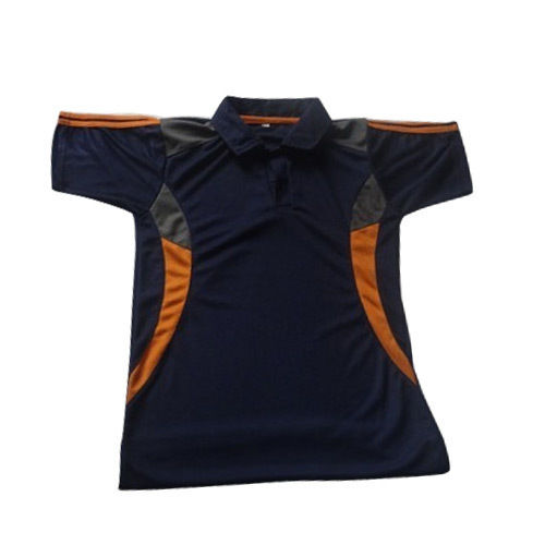 Half Sleeve Sports Polo T Shirt Size: Medium