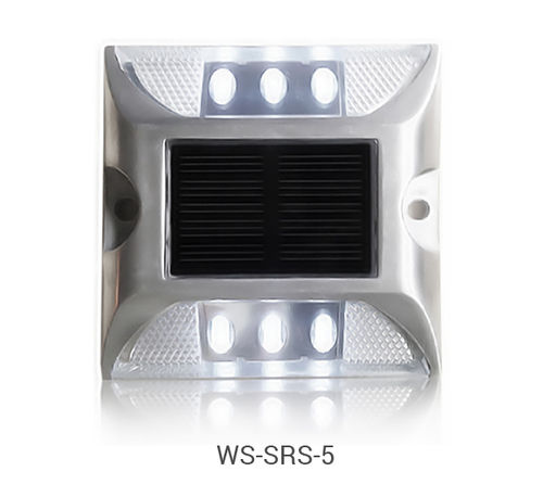 Pedestrian Safety Ip68 Super Bright Led Aluminum Solar Road Stud