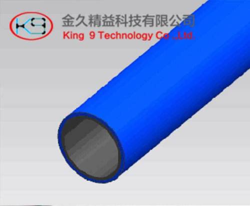 Blue Pe Coated Lean Tube