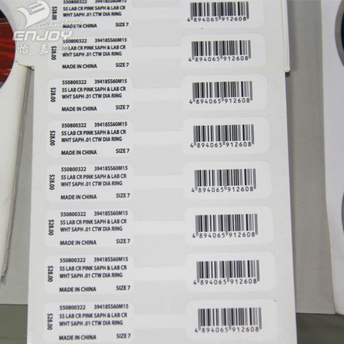 Barcode Sticker And Tag