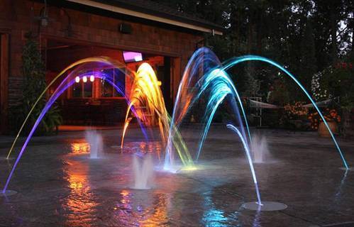 Colour Landscape Fountains