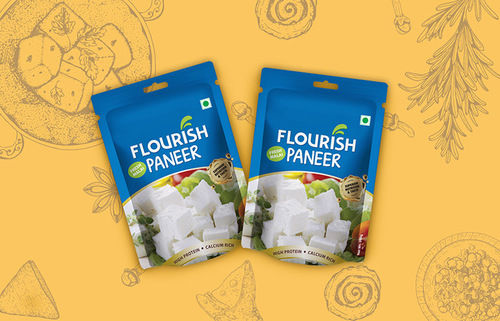 Flourish Packed Fresh Paneer