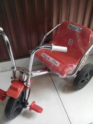 Children's Simple Single Colour Tricycle