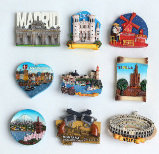 Custom Promotional Souvenir Fridge Resin /PVC/Rubber Gift Magnet