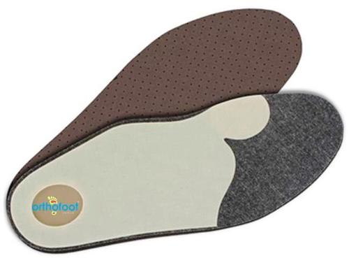 White Flat Foot Resin Shoe Insole