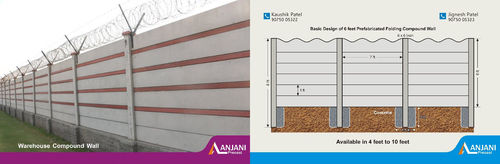 RCC Folding Compound Wall